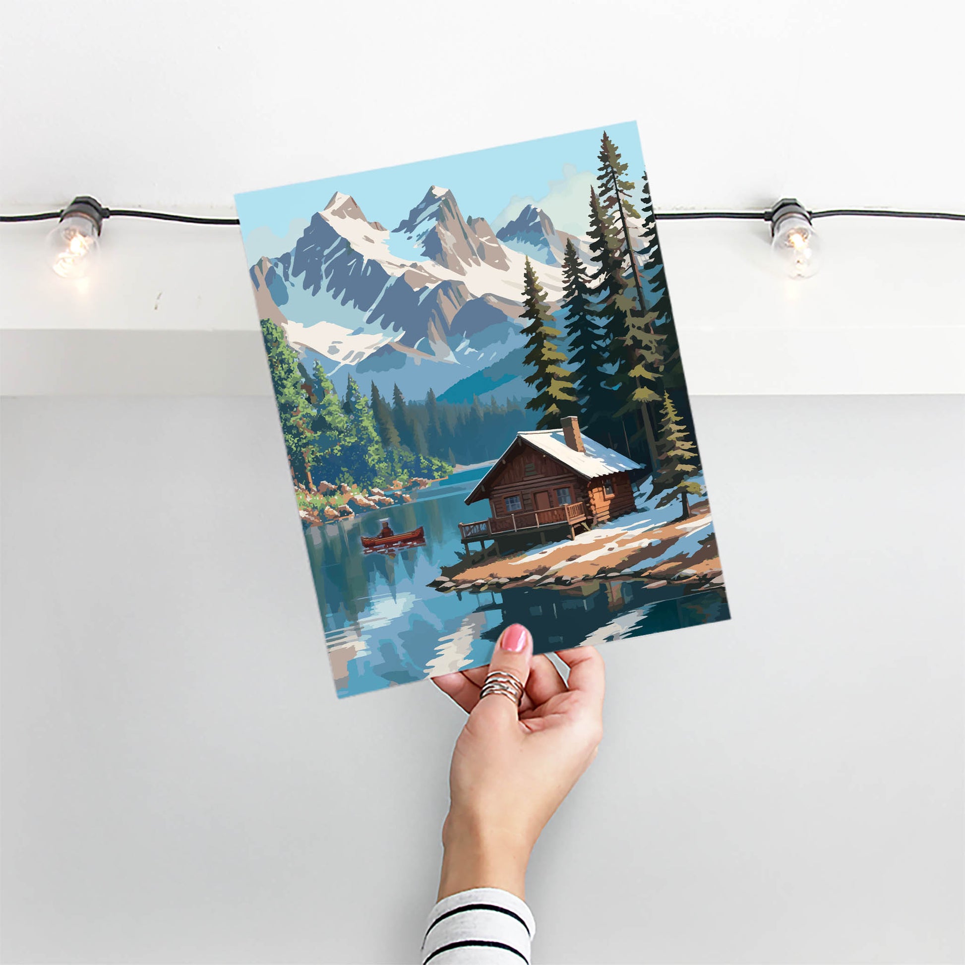 Winter Escape Art Print - SweetPixelCreations