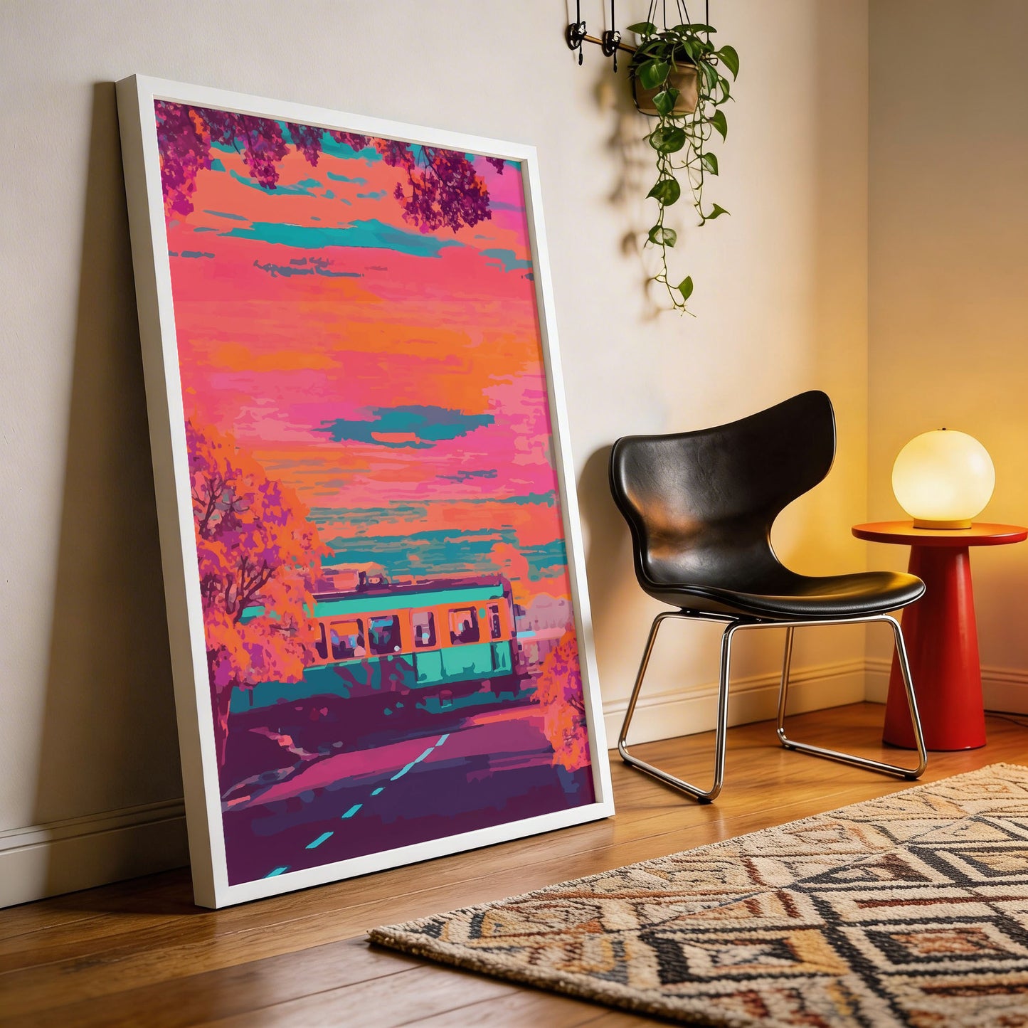 Landscape Train Print