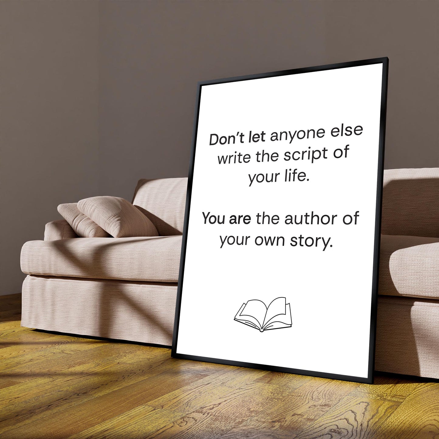 You Are The Author Of Your Own Story Motivational Quote - SweetPixelCreations