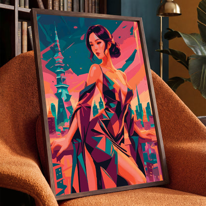 Midnight Elegance Print