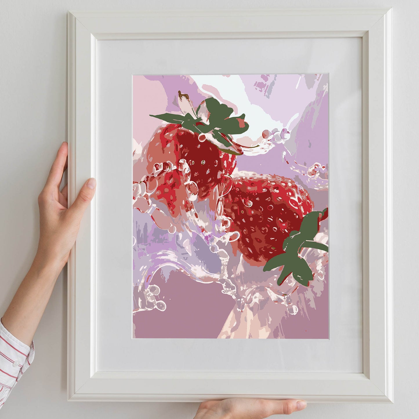 Yummy Strawberries Print - SweetPixelCreations