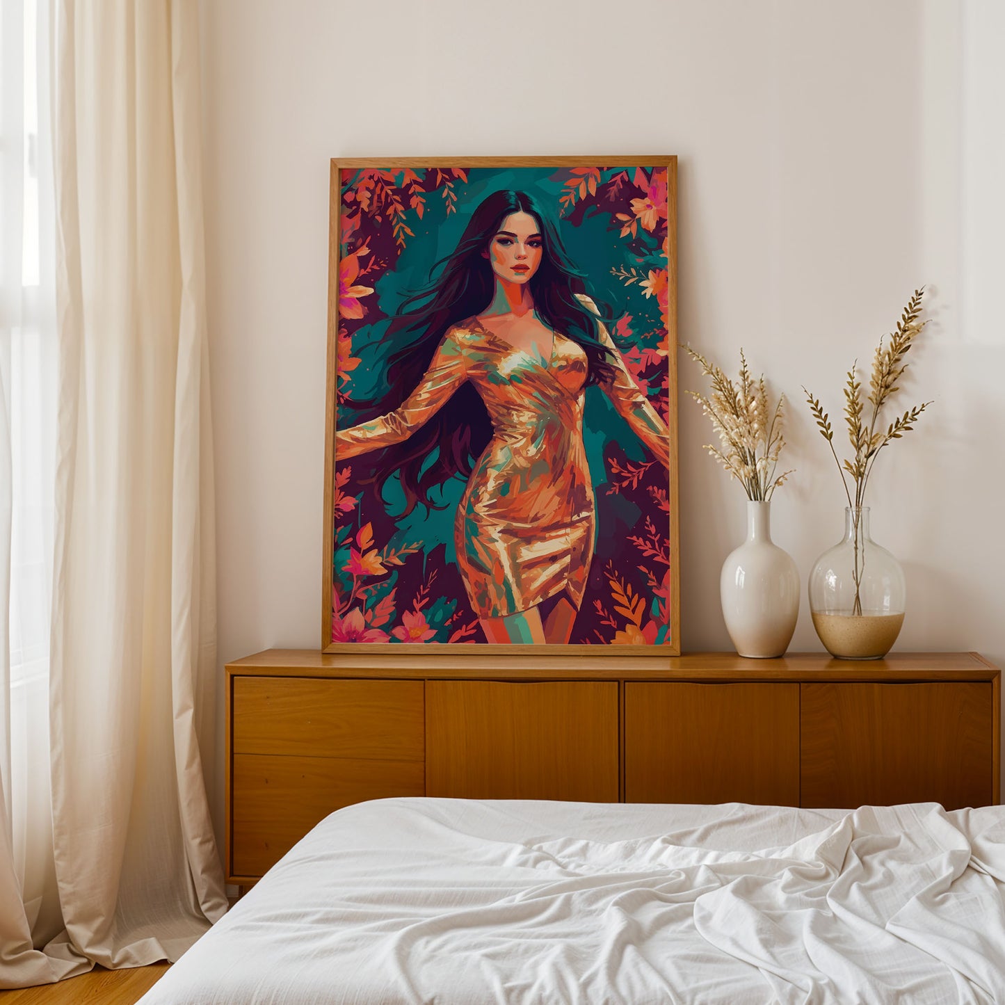 Golden Glow Print