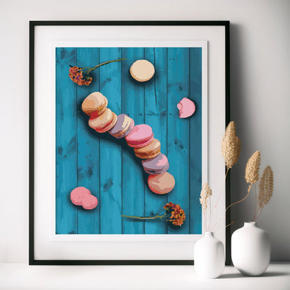 Macaroons Colorful Painting - SweetPixelCreations