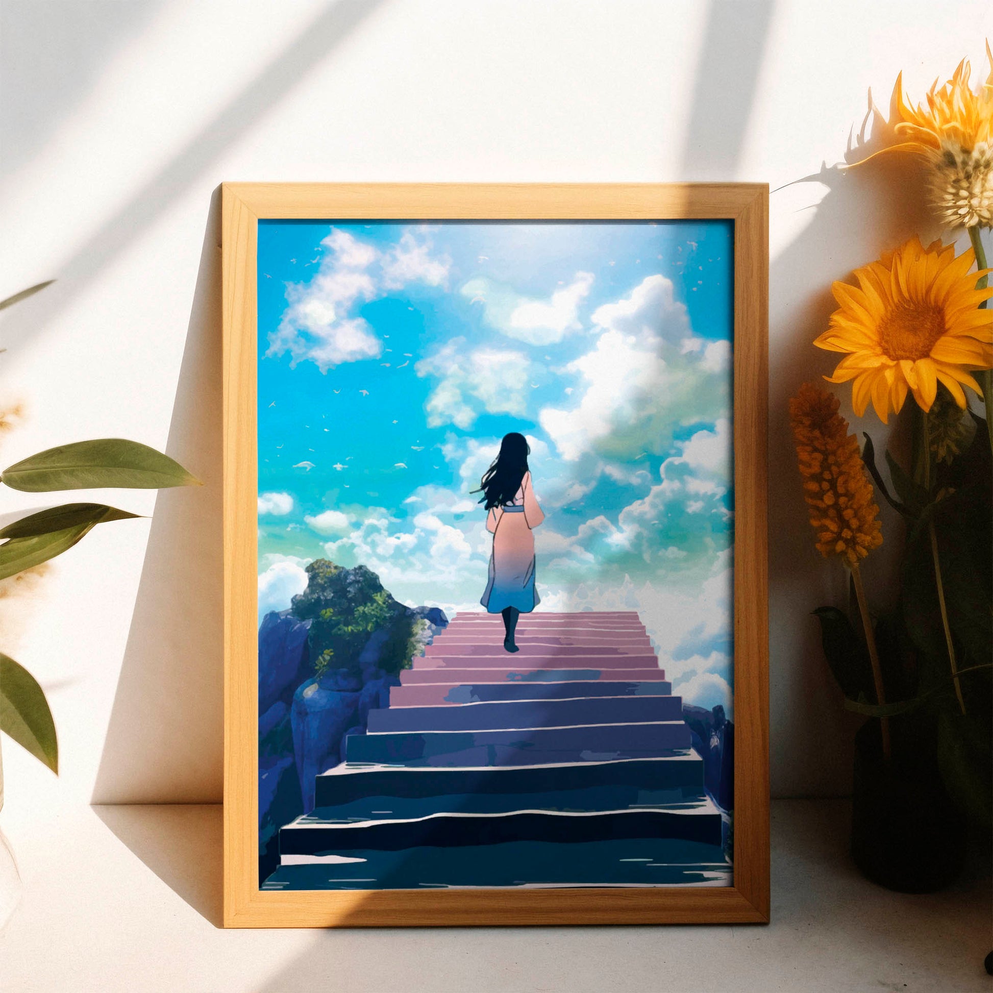 Stairway to The Sky Print - SweetPixelCreations