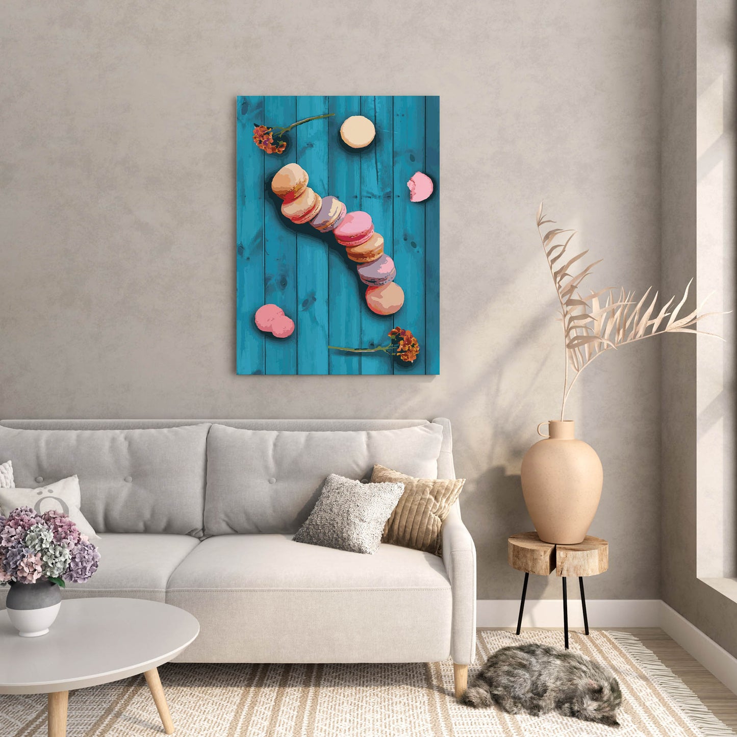 Macaroons Colorful Painting - SweetPixelCreations