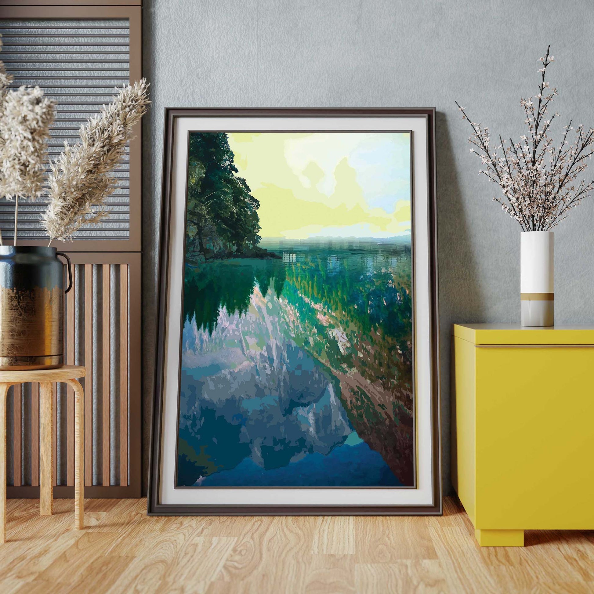 Reflective Nature - Wall Art Print - SweetPixelCreations