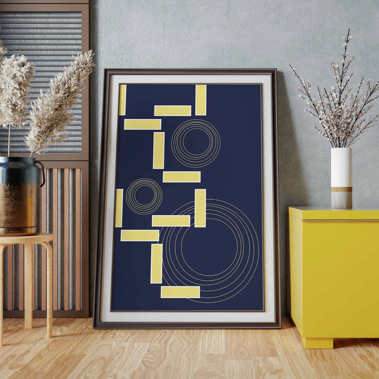 Aesthetic Bauhaus Print - SweetPixelCreations