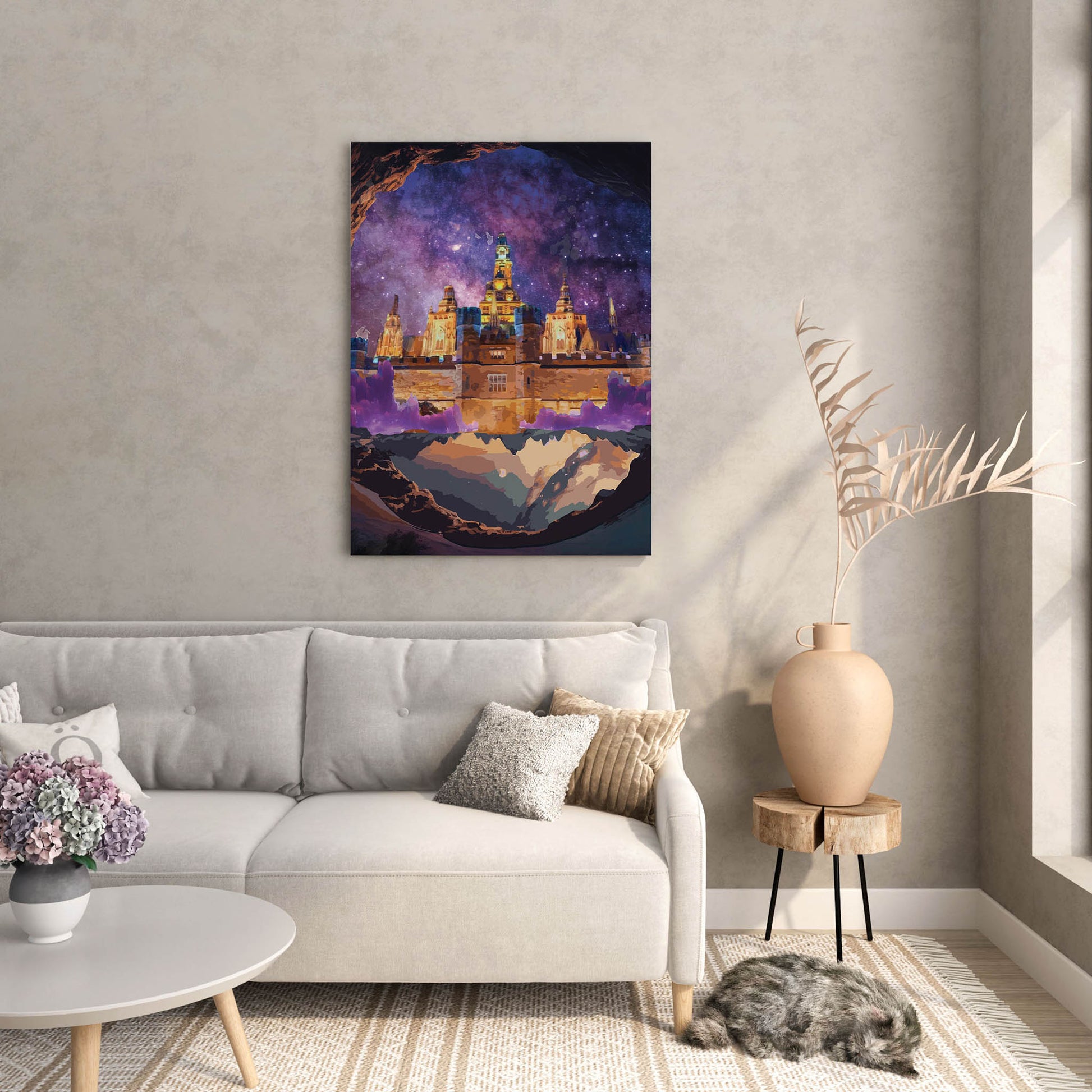 Magical Castle Wall Print - SweetPixelCreations