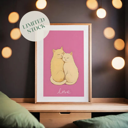 Purr-fect Love Print