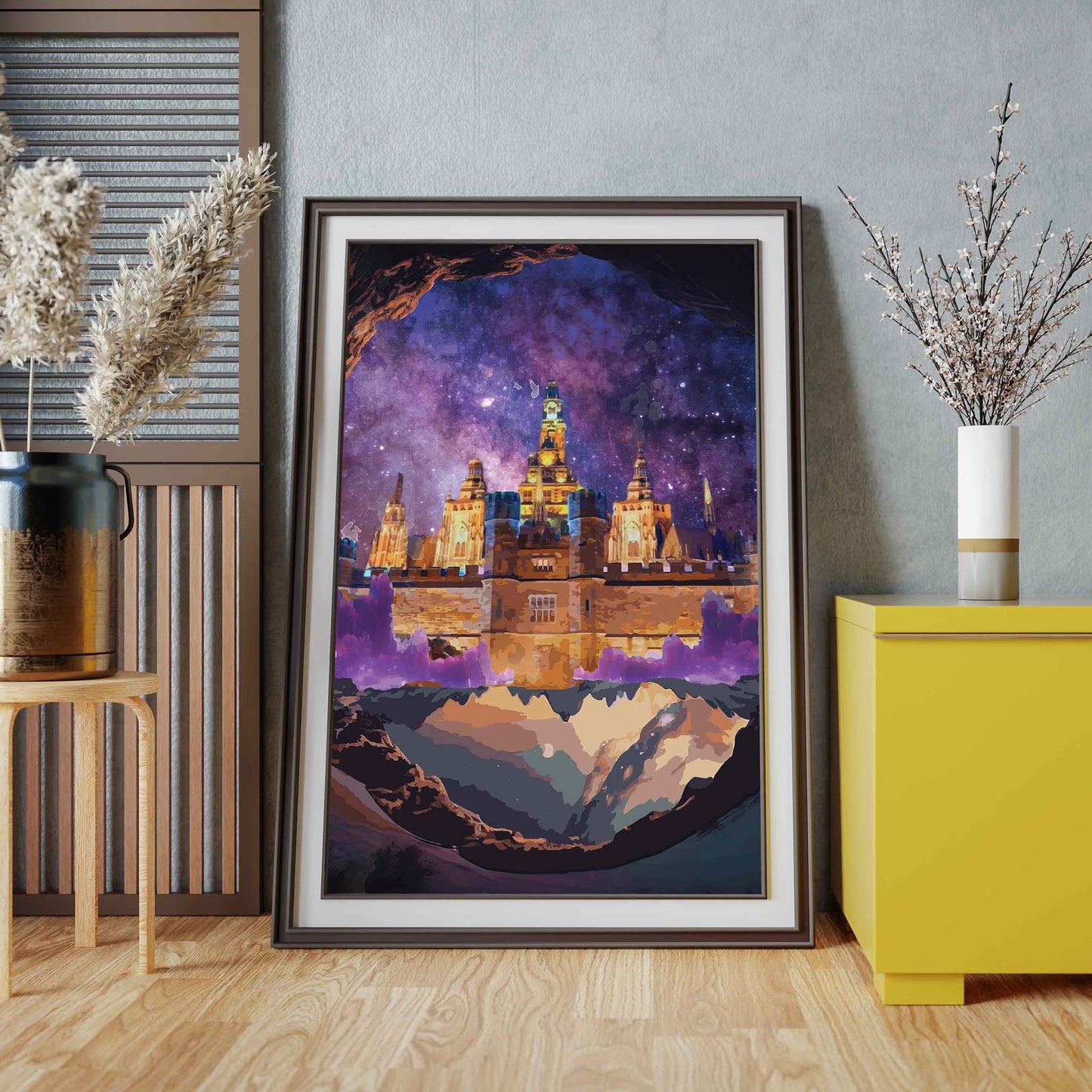 Magical Castle Wall Print - SweetPixelCreations