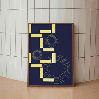 Aesthetic Bauhaus Print - SweetPixelCreations