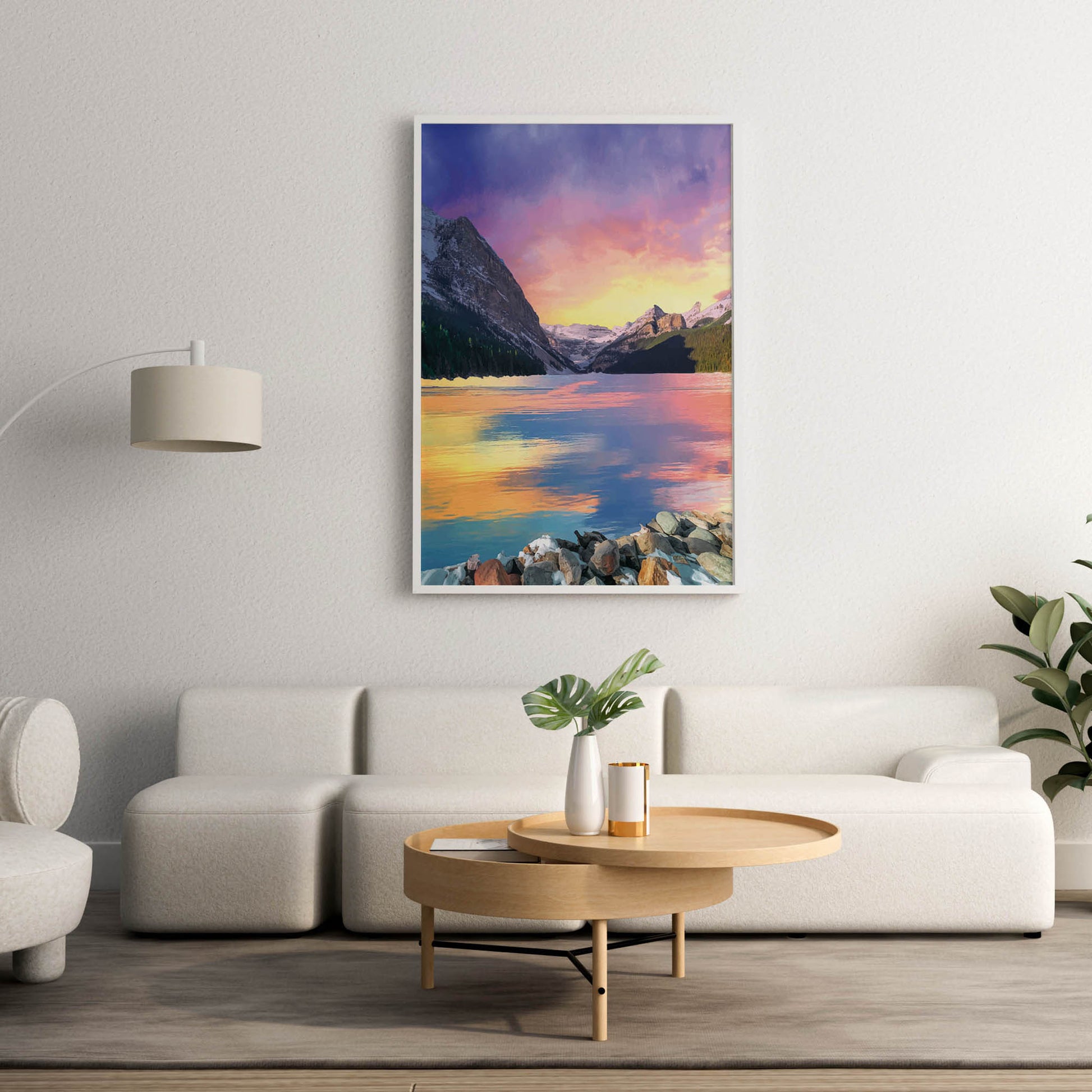 Colorful Landscape Painting - SweetPixelCreations