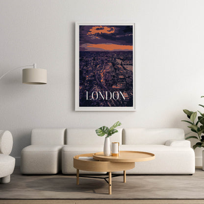 Night Time In London Illustration - SweetPixelCreations