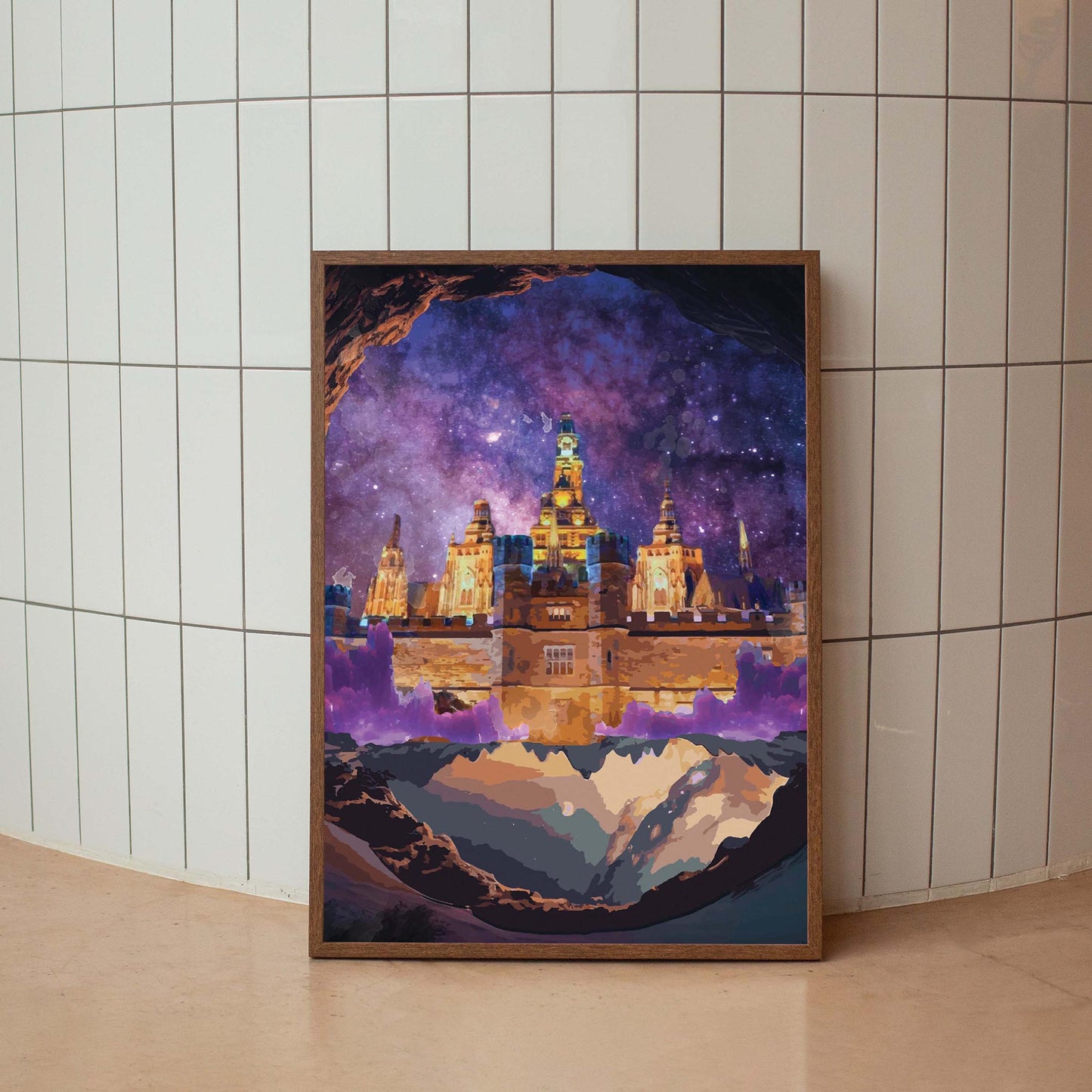 Magical Castle Wall Print - SweetPixelCreations