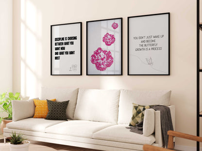 Botanical and Motivational Wall Art Bundle - SweetPixelCreations