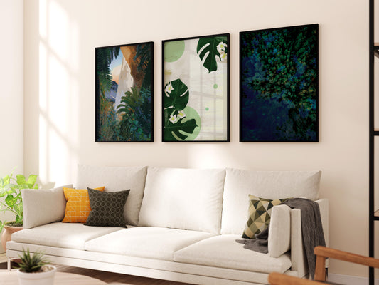 Tropical Bundle Gallery Wall Art - SweetPixelCreations