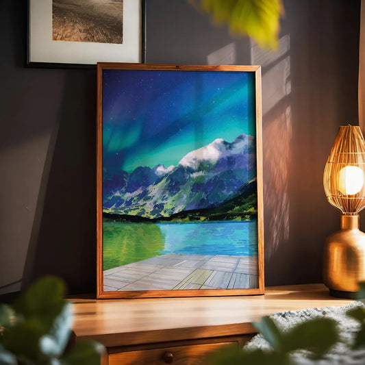 Northern Lights Art Print