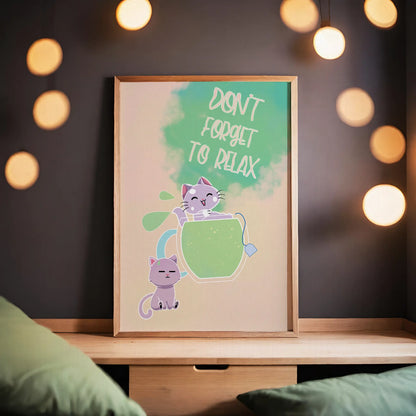 Funny Cats - Art Print