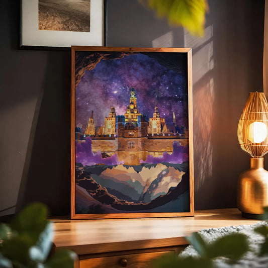 Magical Castle Wall Print