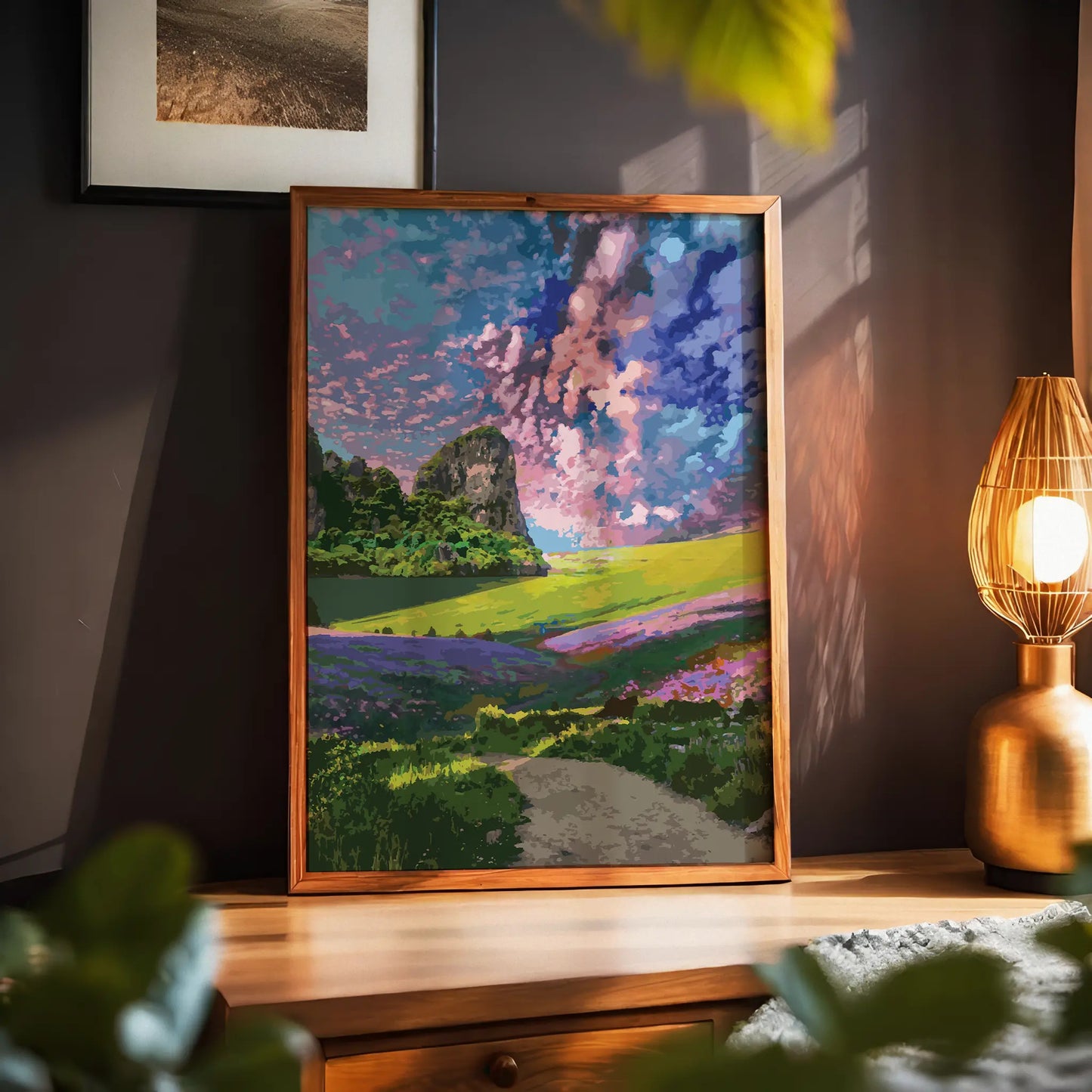 Colorful Landscape Painting