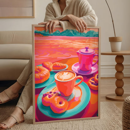 Breakfast In the Sky Print