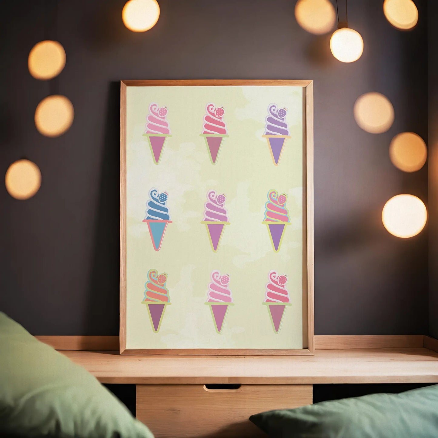 Gelato Art Print