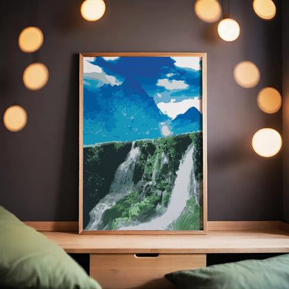 Waterfall Wall Print