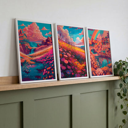 The Fairytale Landscape - Set of 3 Prints