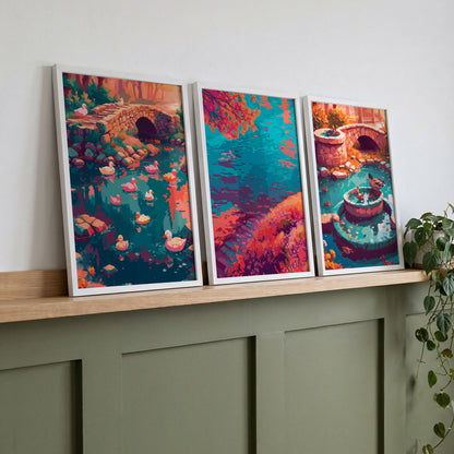 A View Worth Staying For - Set of 3 Prints