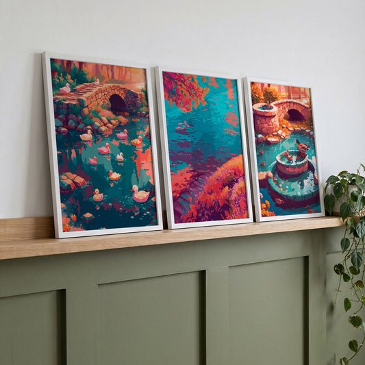 A View Worth Staying For - Set of 3 Prints