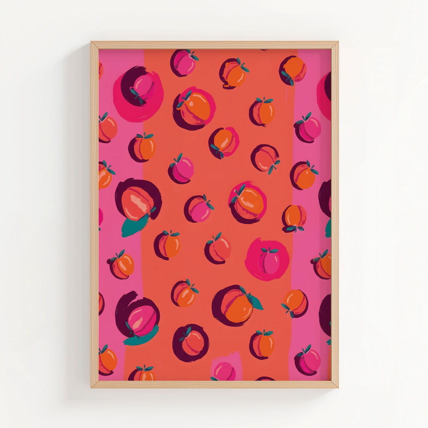 Pink Peaches Print