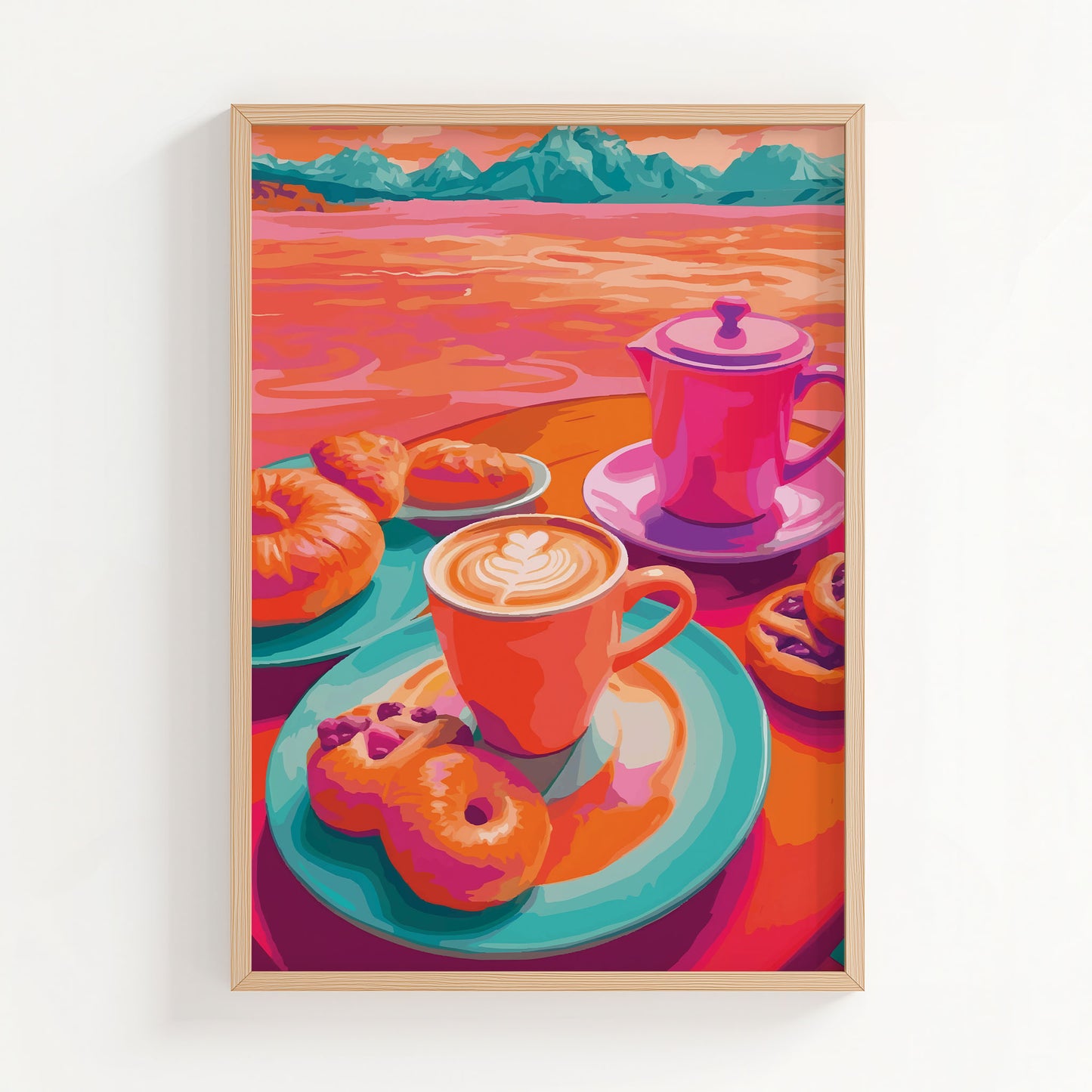 Breakfast In the Sky Print