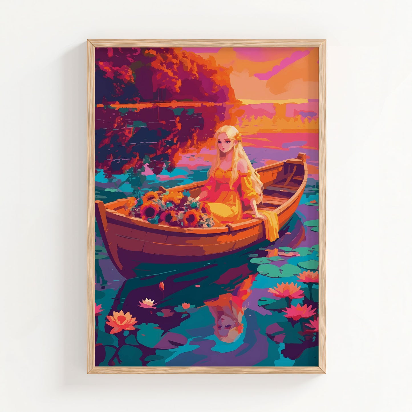 Lake Goddess Print