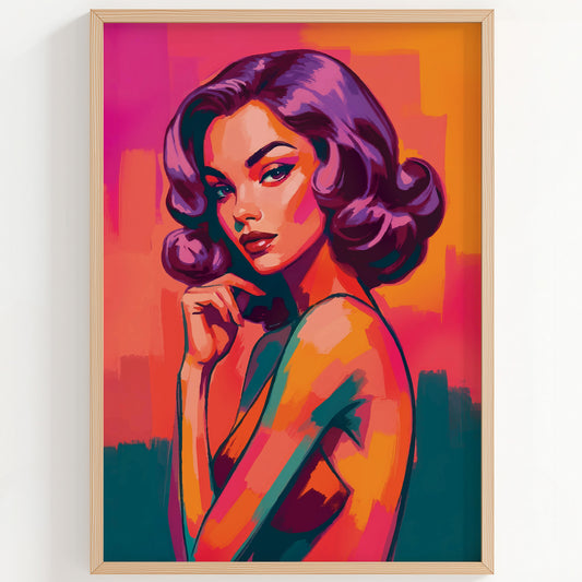 Pop Art Glamour Print