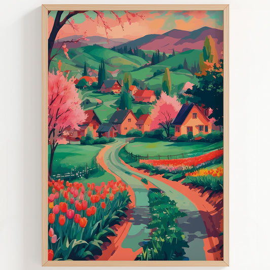 Fields of Colour Print