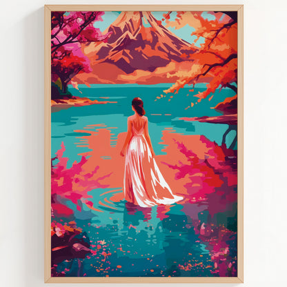 Blossom Lake Print