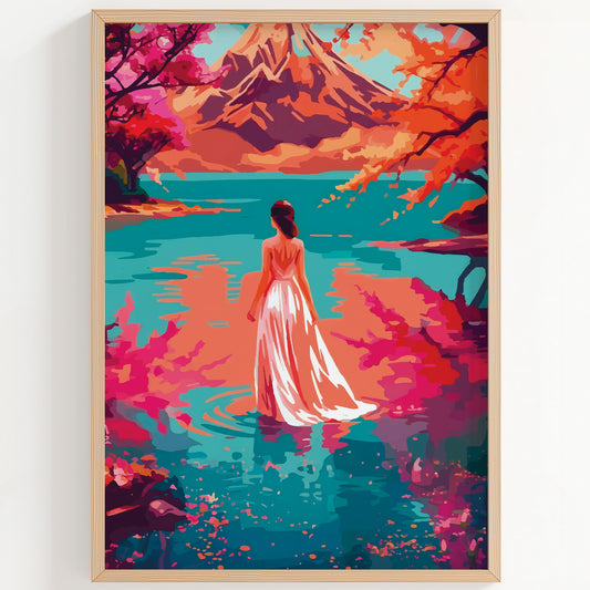 Blossom Lake Print