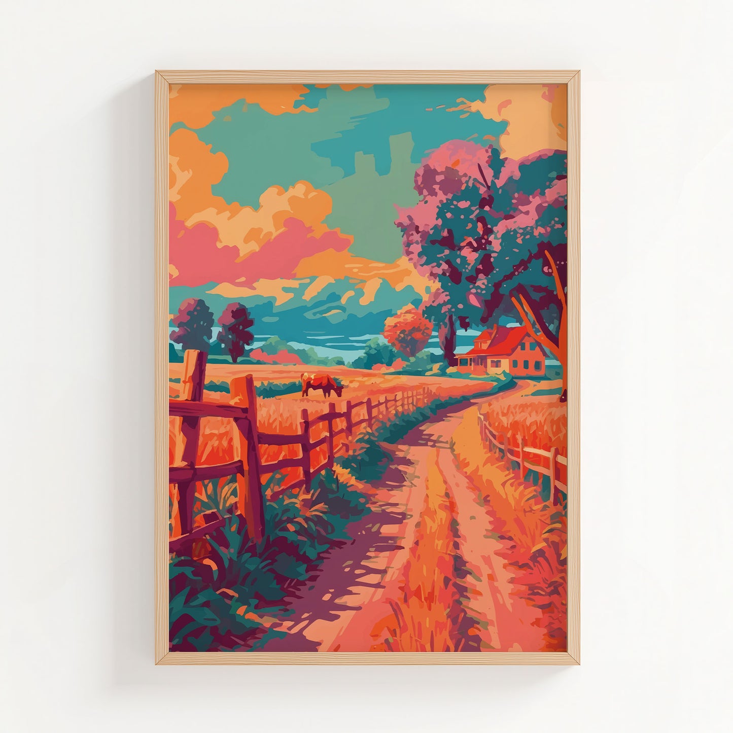 The Sweet Countryside Life Print
