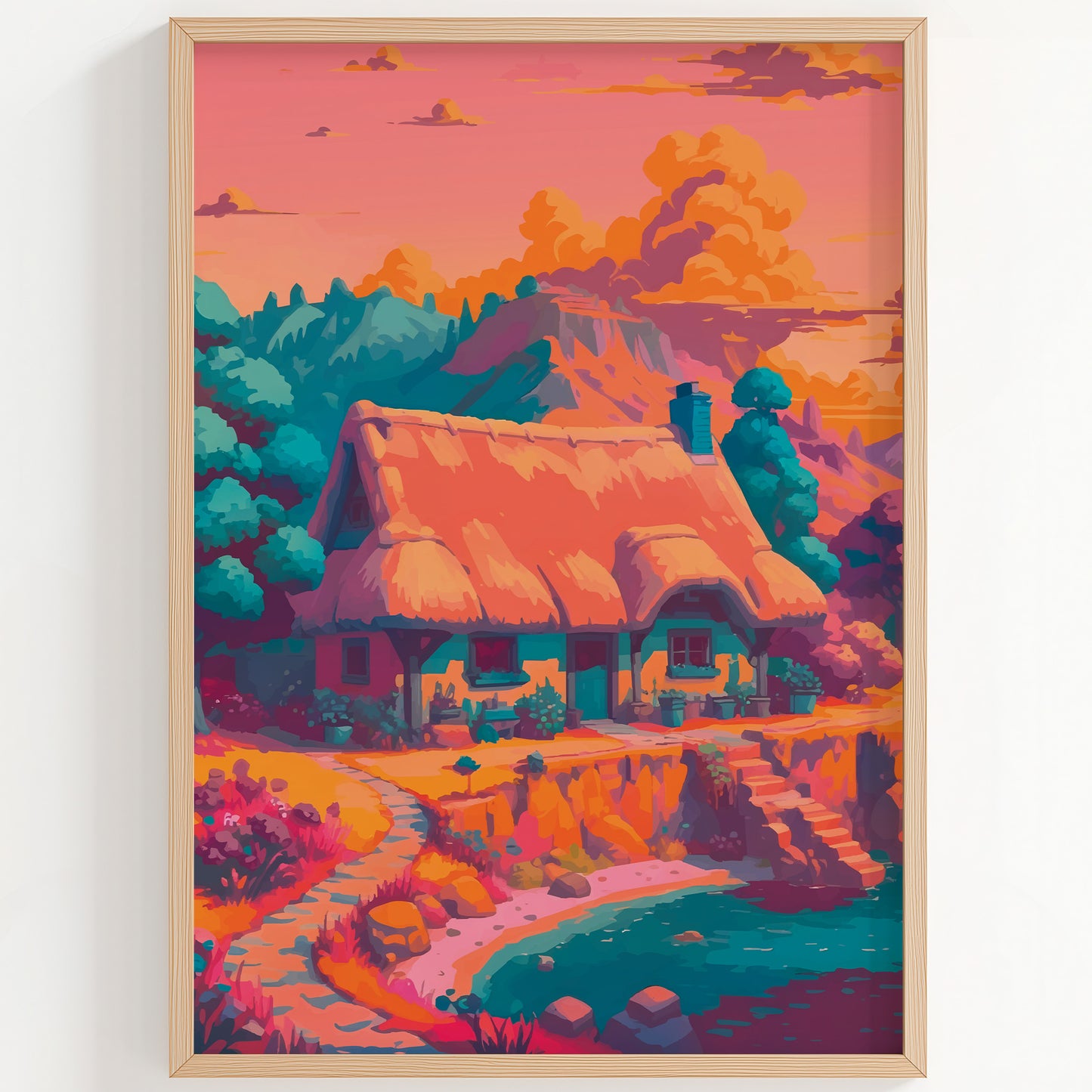 Cottage Life Print