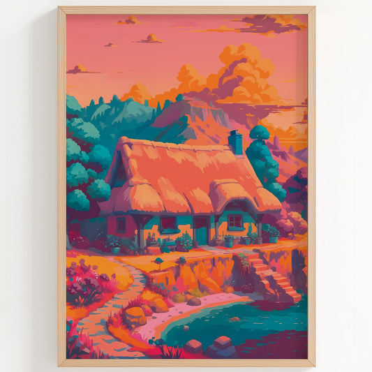 Cottage Life Print