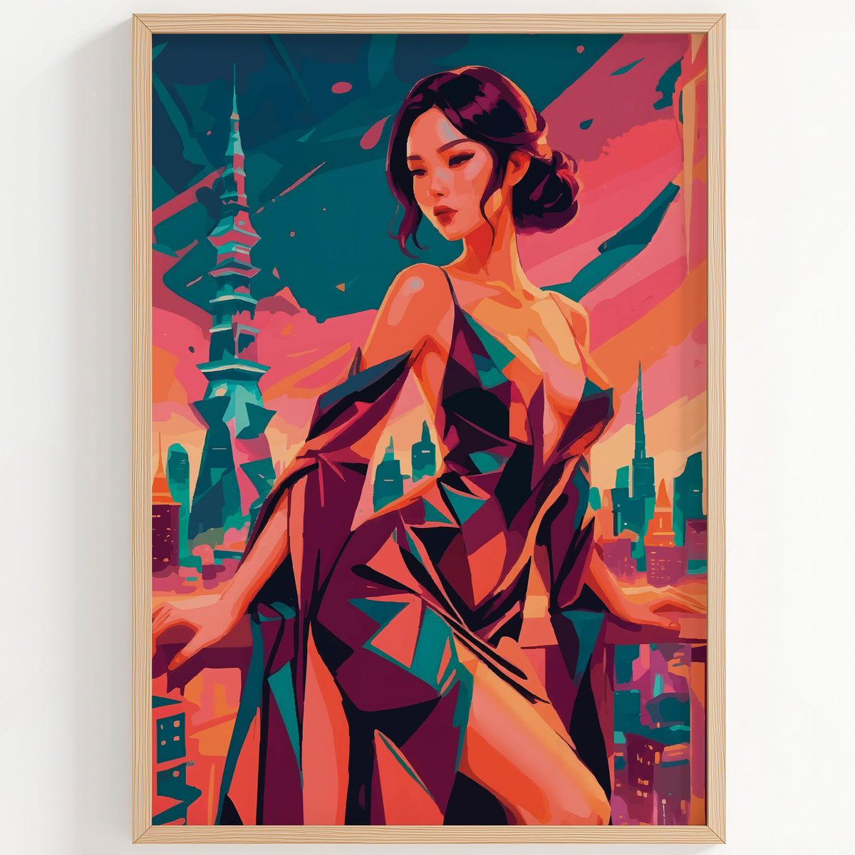 Midnight Elegance Print
