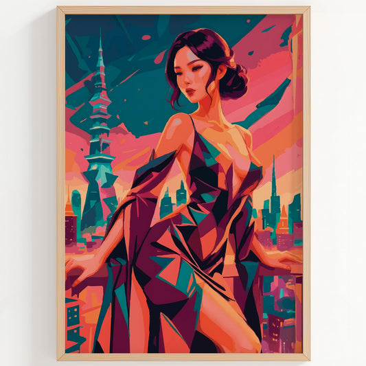 Midnight Elegance Print