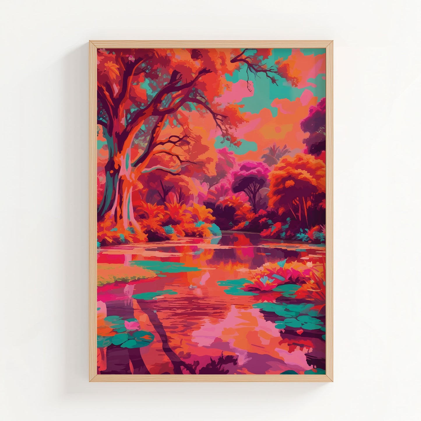 Lily Pad Haven Print