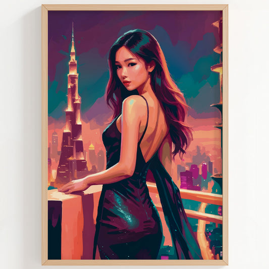 Luxury in the Sky Print