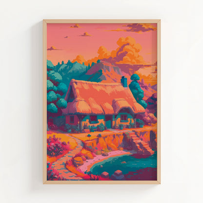 Cottage Life Print