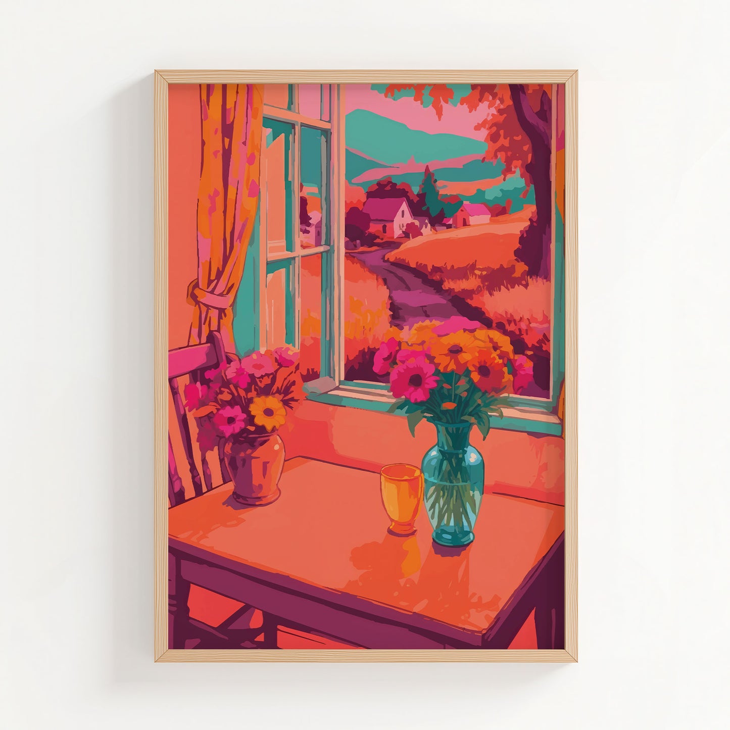 Sunny Window View Print