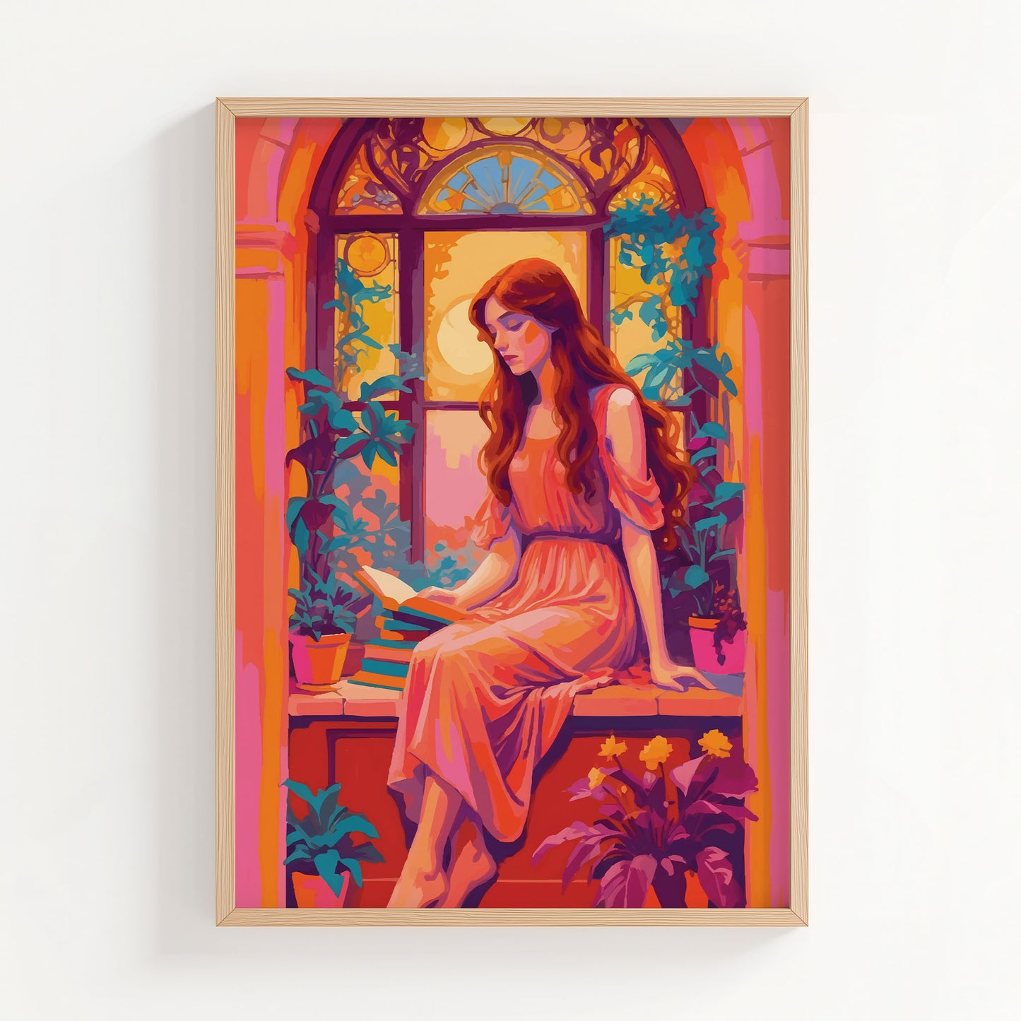 The Reading Corner Print