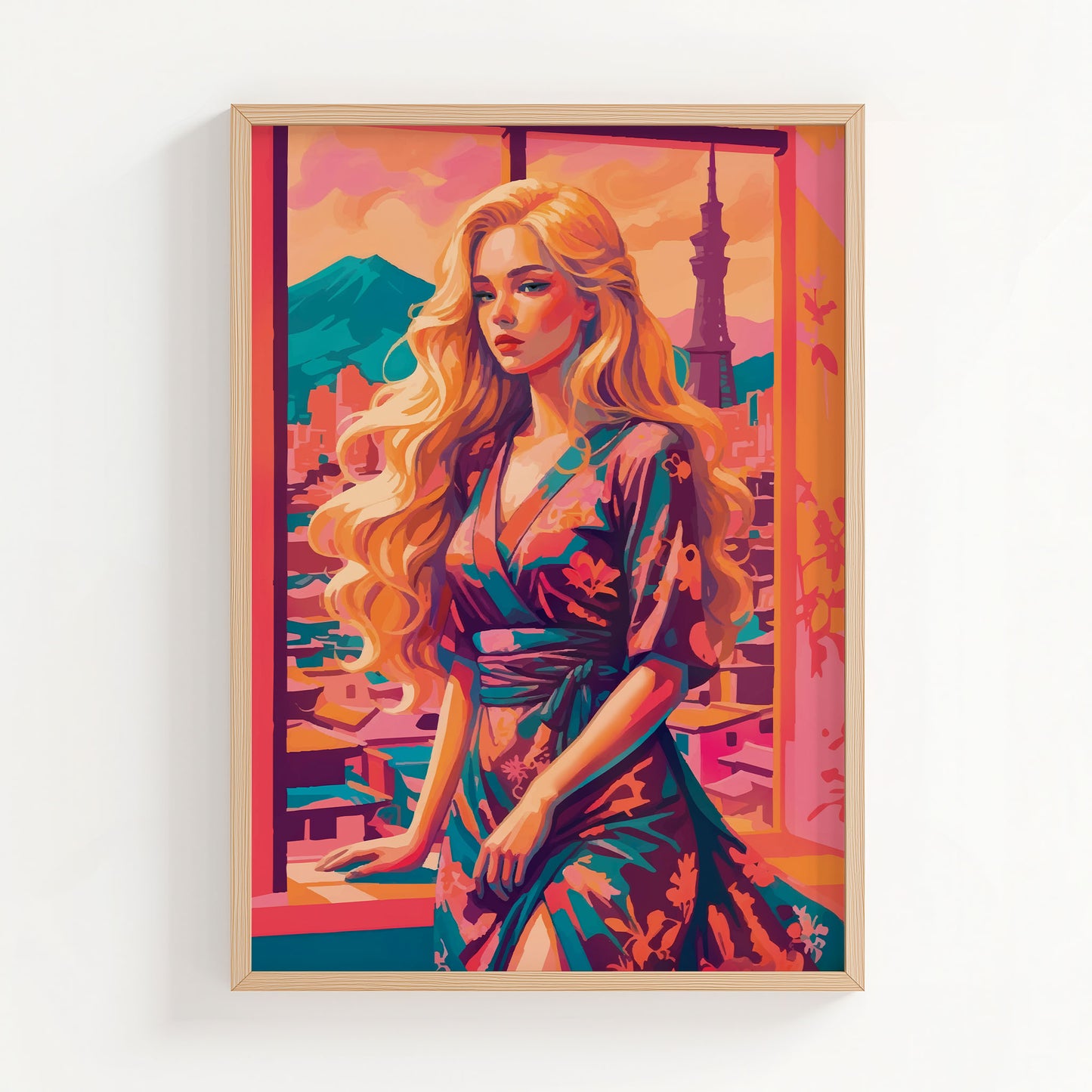 Tokyo - Skyline View Print