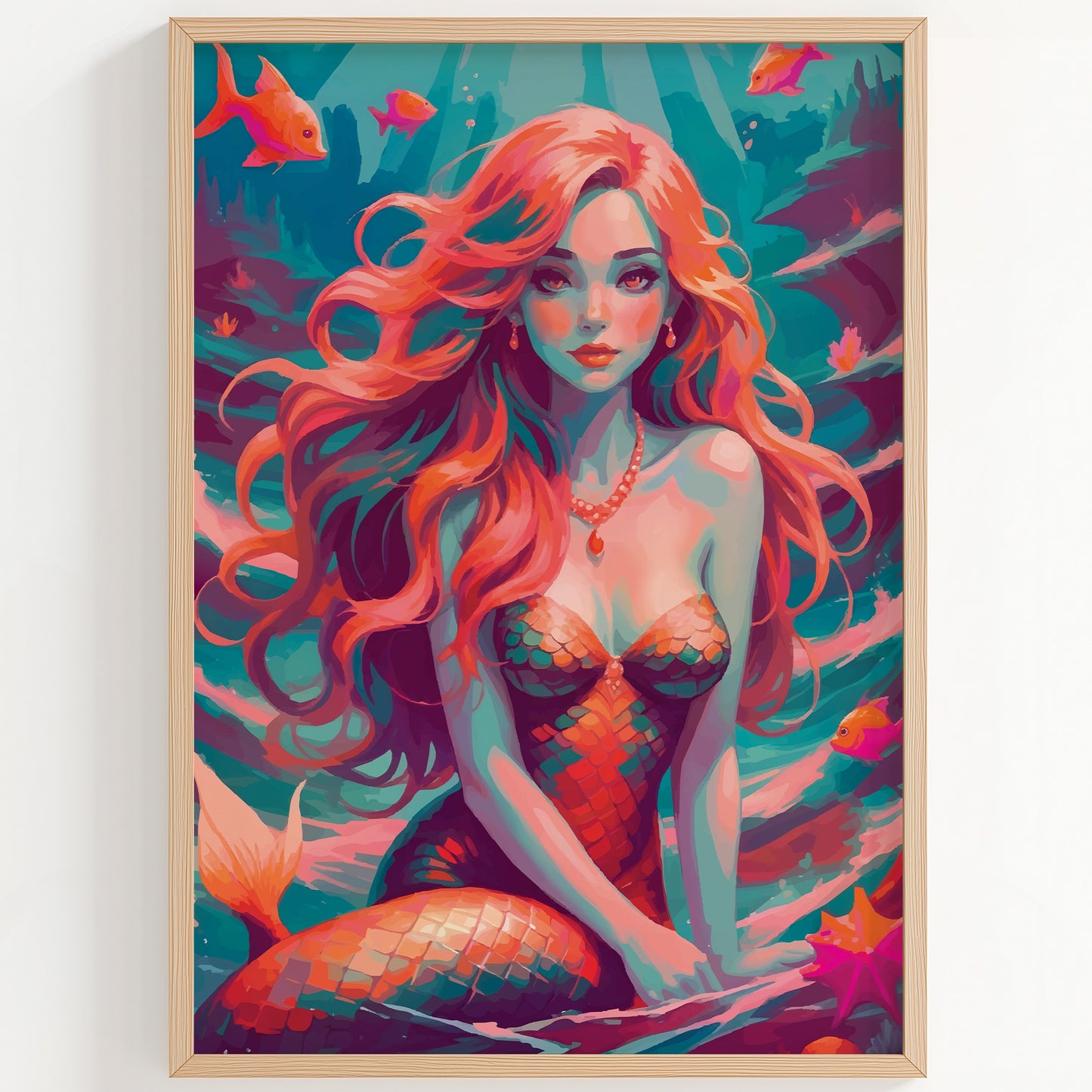 Sea Beauty - Mermaid Print
