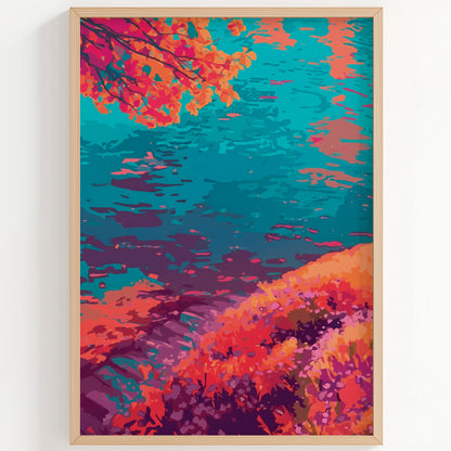 Calm Beach Print